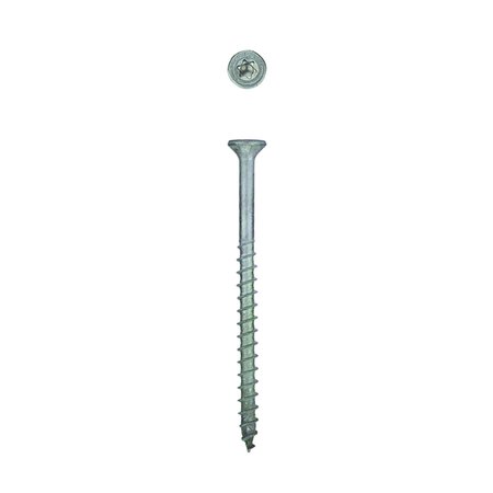 Spax Deck Screw, 3-1/2 in, Carbon Steel, Flat Head, Torx Drive, 10 PK 4191670600902